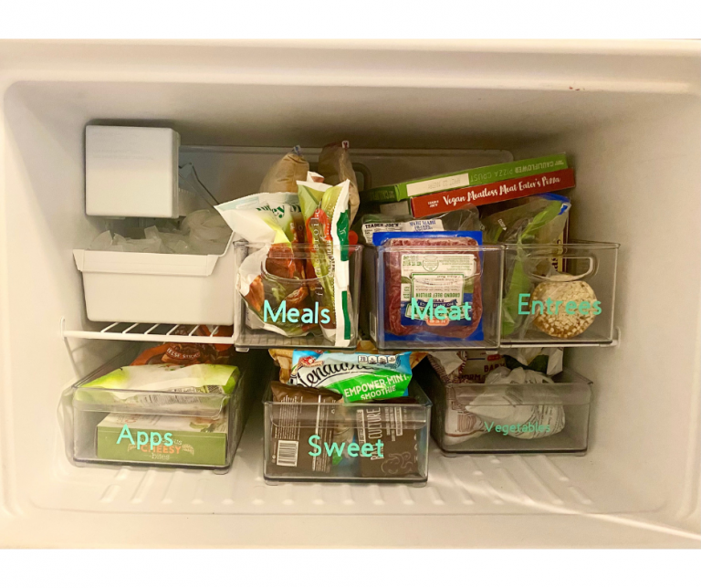 How to organize your freezer! An easy how to guide Meggie Claire
